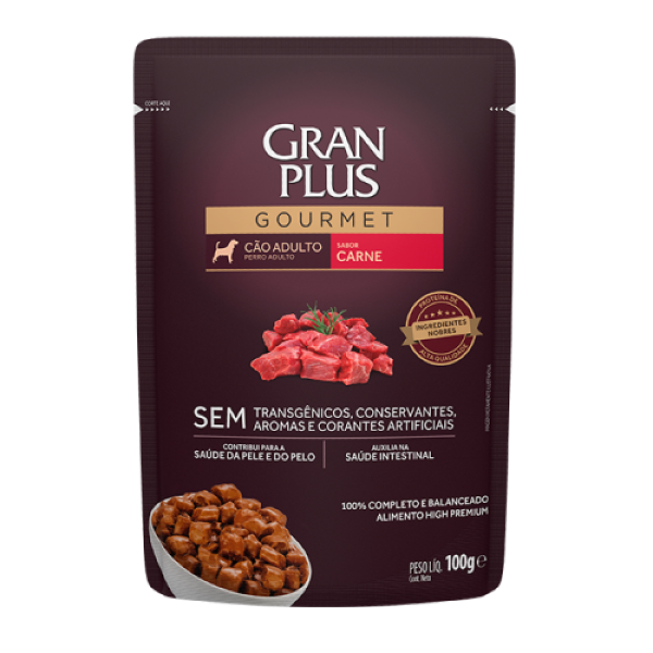 Snack Gran Plus Perro sabor Carne