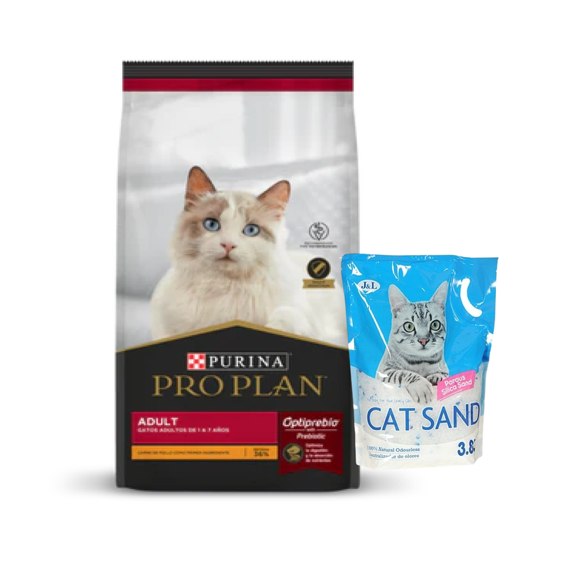 Pro Plan Gatos Adulto + Sanitario (7,5kg)