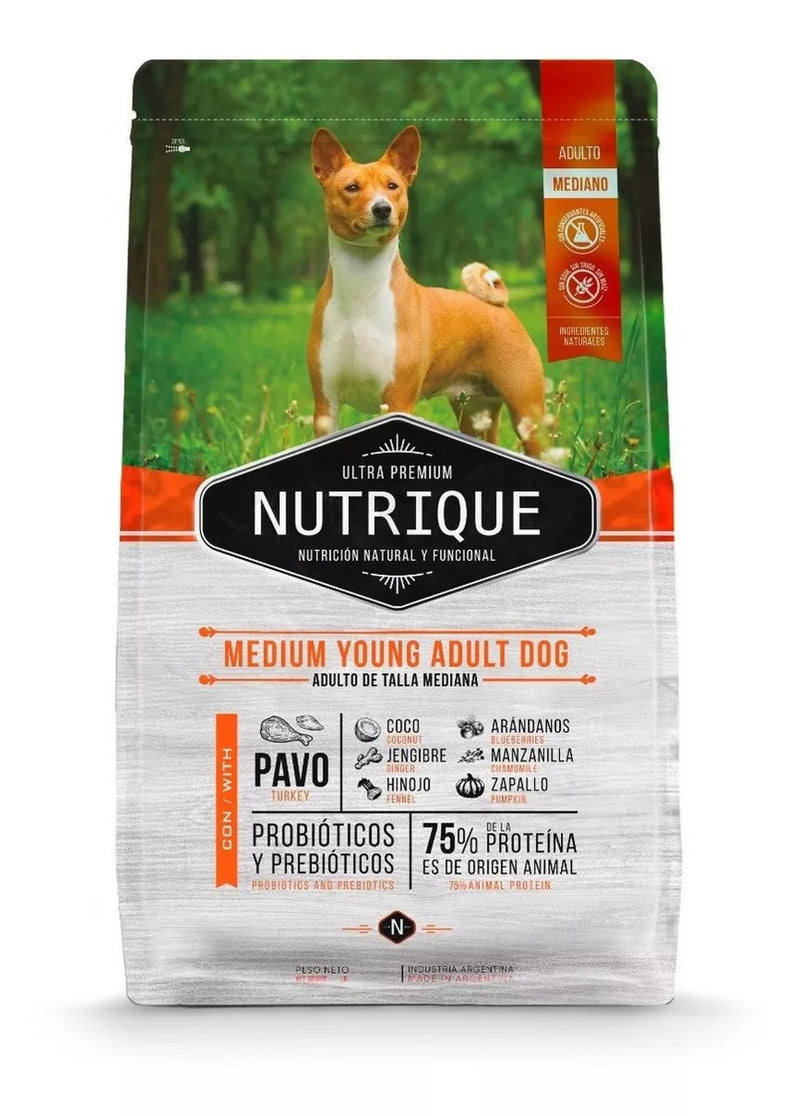 Nutrique Adulto Razas Medias 12kg