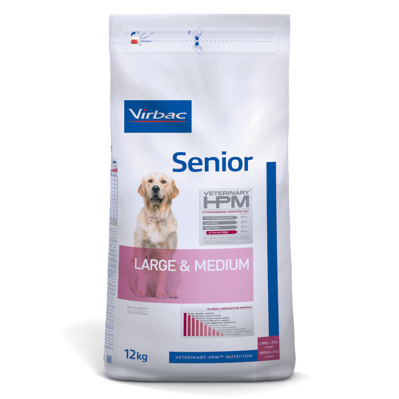 HPM Virbac Senior Razas Medianas y Grandes - 12 kg