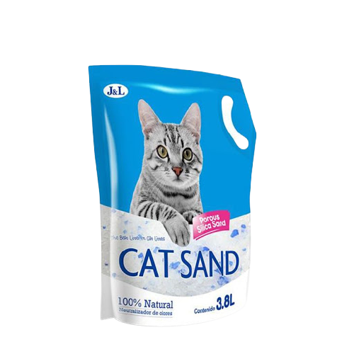 Cat Sand Silica Gel - 3,8 Lts