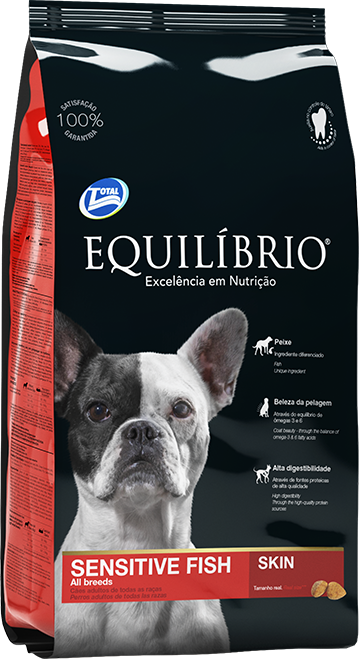 Equilibrio Sensitive Adulto todas las razas Pescado 15 kg Termo o Mate DE REGALO! - San Juan Mascotas