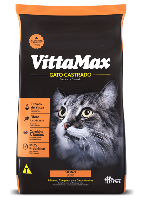 VittaMax Gato Castrado Salmón - San Juan Mascotas